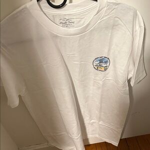 White Graphic T-Shirt by Death Coast Supply